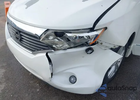 2012 Nissan Quest Le from USA, damaged, VIN JN8AE2KP4C9040517